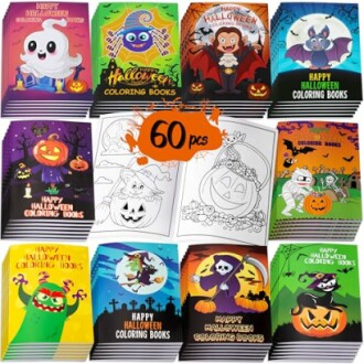 90shine Halloween Coloring Books