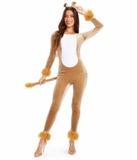 Tipsy Elves Women's Lion Bodysuit